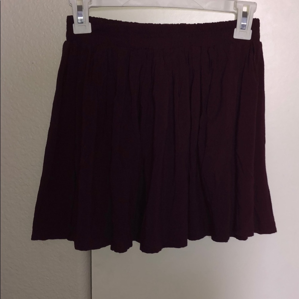 LA Hearts purple skater skirt